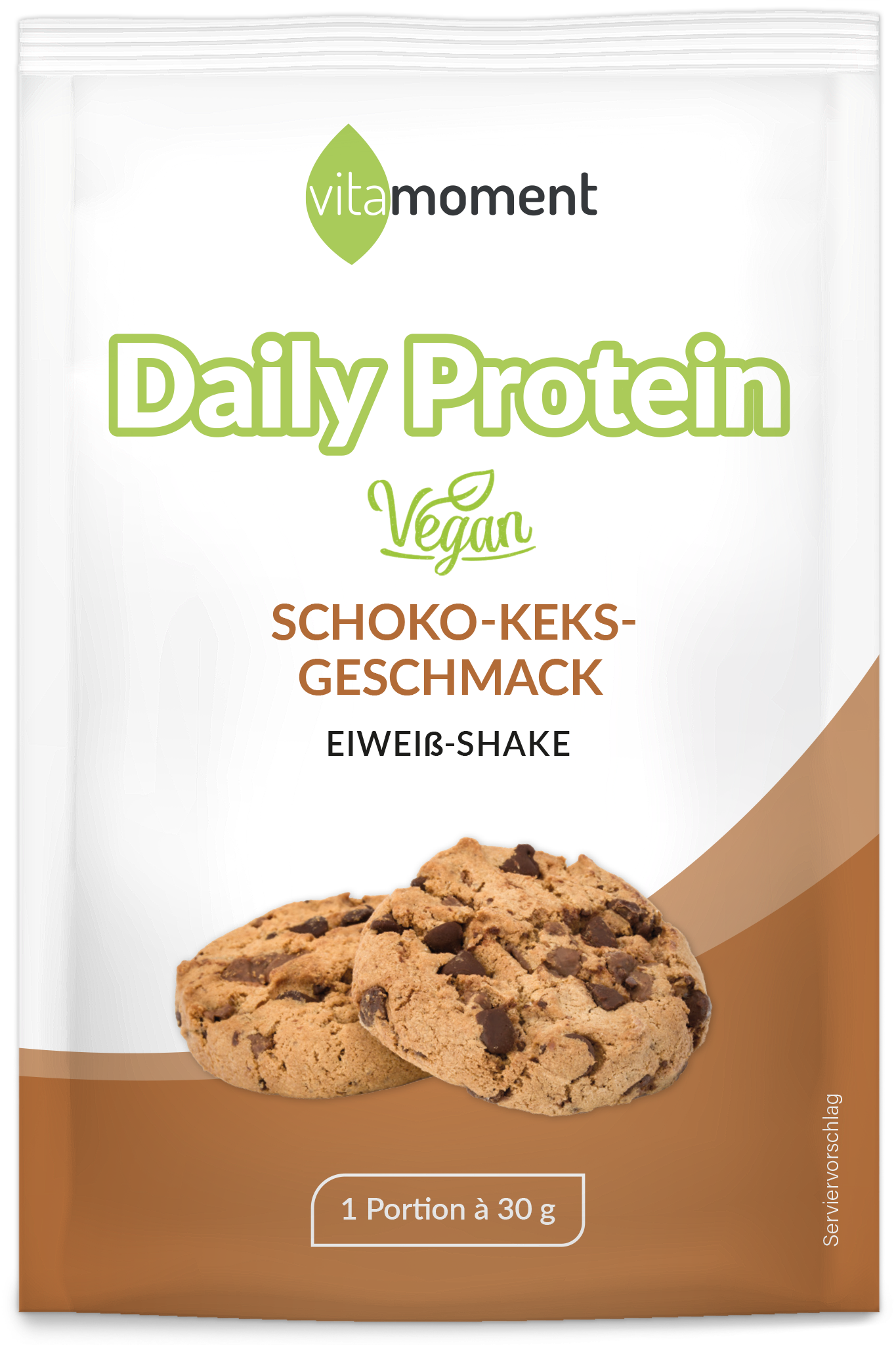 Daily Protein Shake Vegan Proteinpulver ohne Soja 500 g