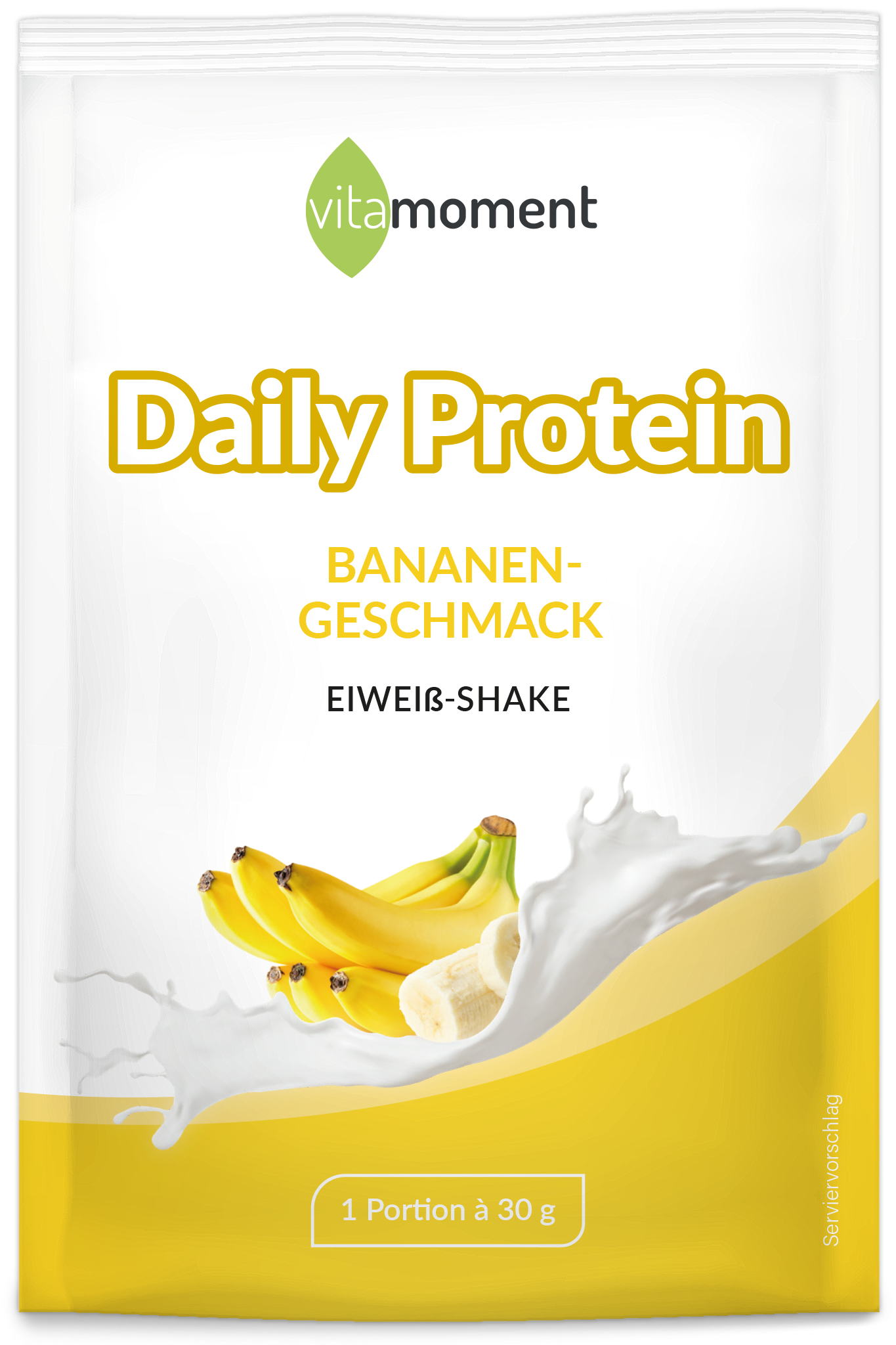 Daily Protein Shake - Banane, 30g (Probe) - VitaMoment Produkt