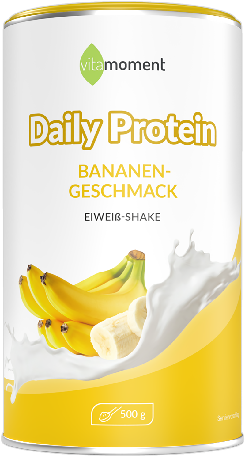 Daily Protein Shake - Banane, 500g - VitaMoment Produkt