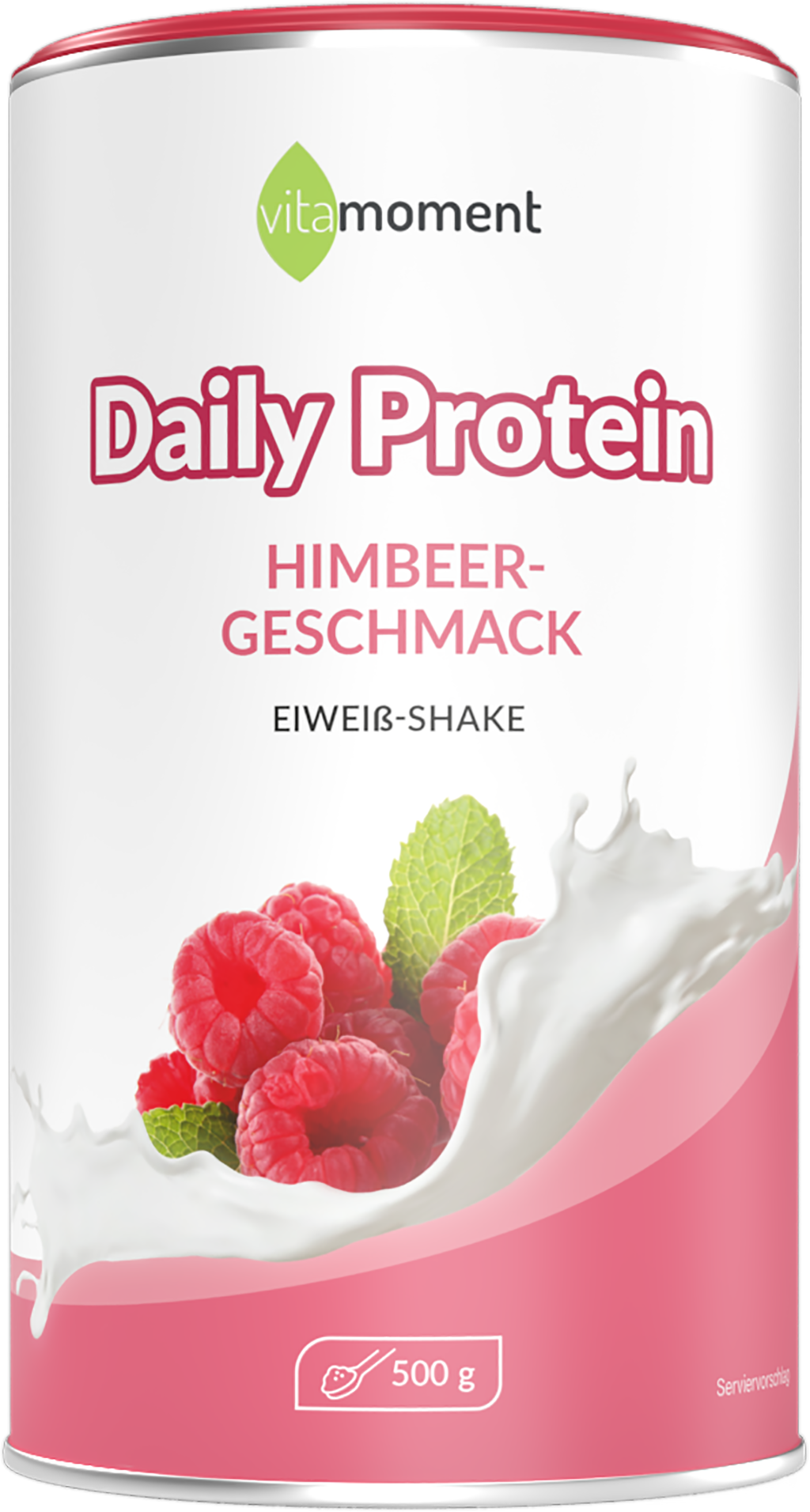 Daily Protein Shake - Himbeer, 500g - VitaMoment Produkt