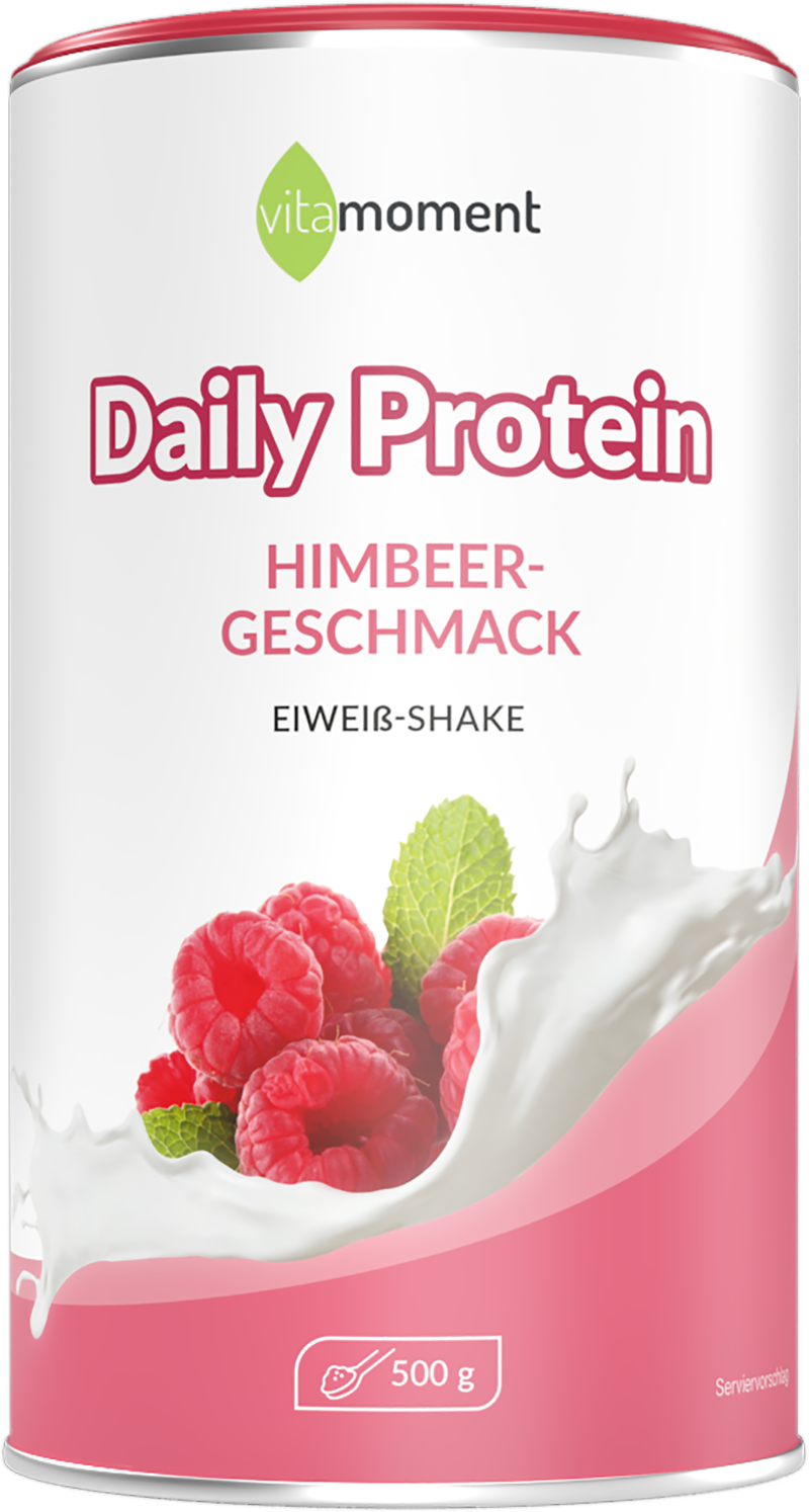 Daily Protein Shake - Himbeer, 500g - VitaMoment Produkt