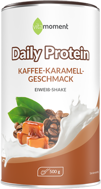 Daily Protein Shake - Kaffee-Karamell, 500g - VitaMoment Produkt