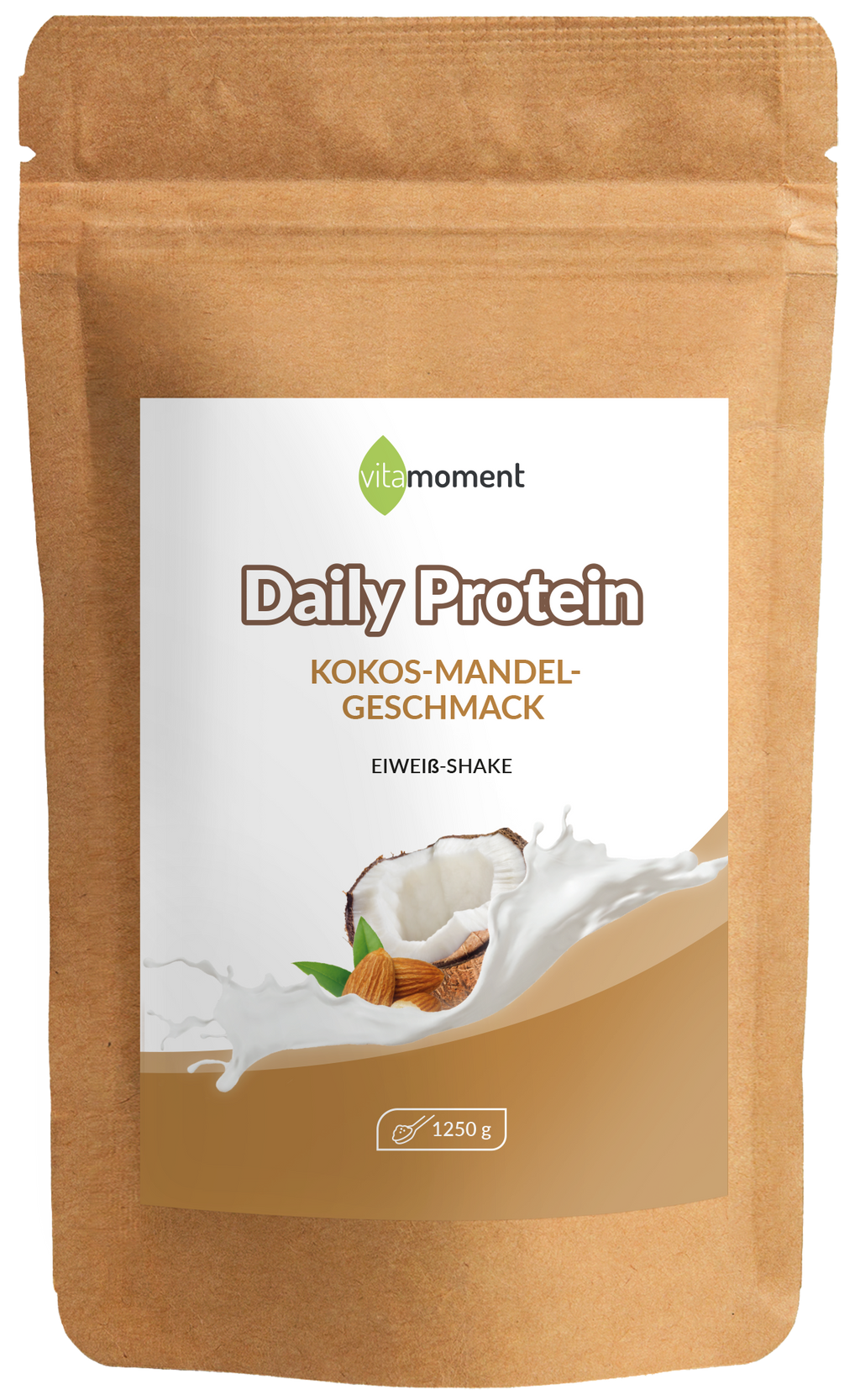 Daily Protein Shake - Kokos-Mandel, 1250g - VitaMoment Produkt