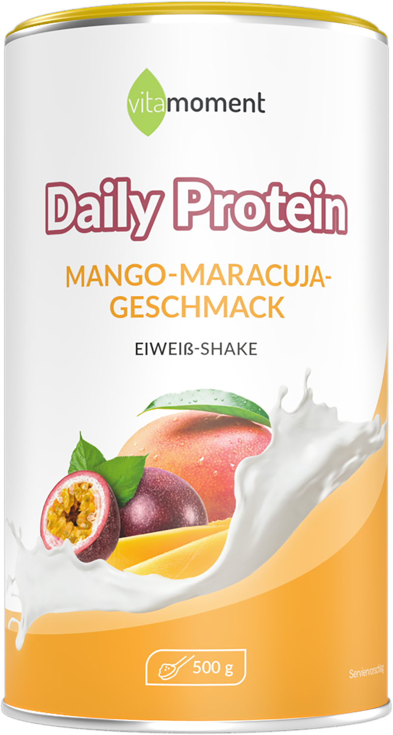 Daily Protein Shake - Mango-Maracuja, 500g - VitaMoment Produkt