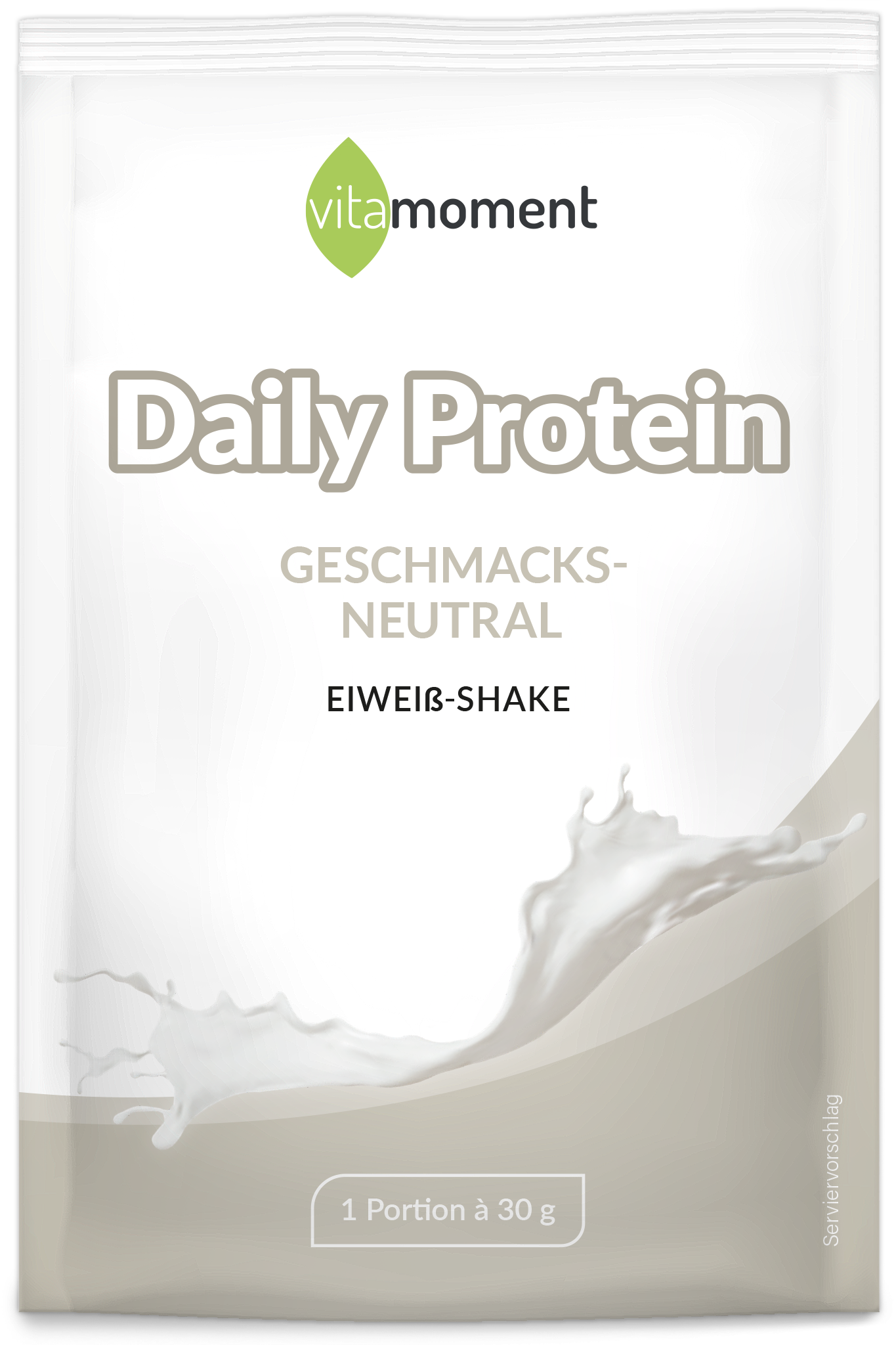 Daily Protein Shake - Neutral, 30g (Probe) - VitaMoment Produkt