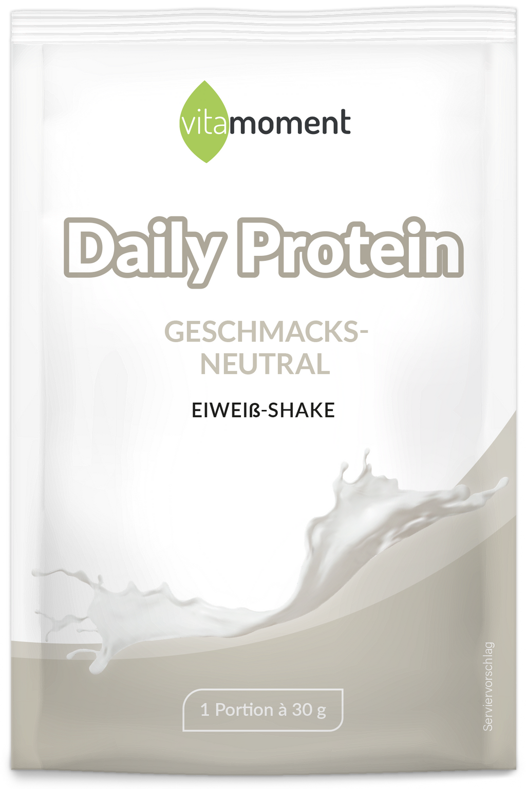 Daily Protein Shake - Neutral, 30g (Probe) - VitaMoment Produkt
