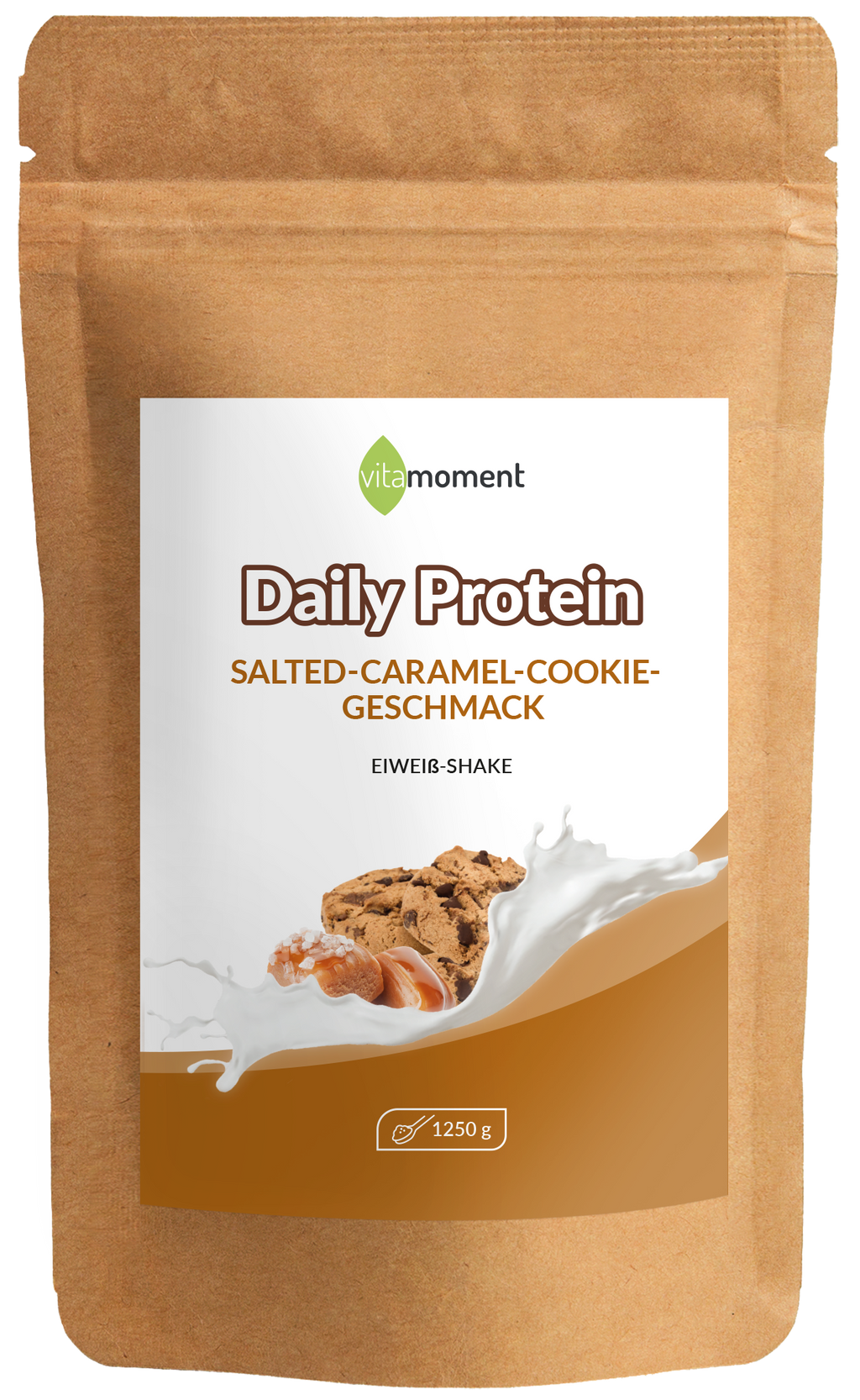 Daily Protein Shake - Salted-Caramel-Cookie, 1250g - VitaMoment Produkt