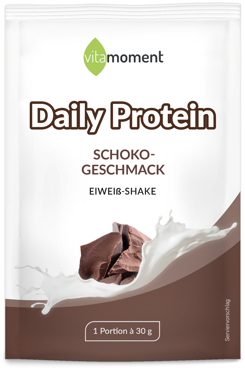 Daily Protein Shake - Schoko, 30g (Probe) - VitaMoment Produkt