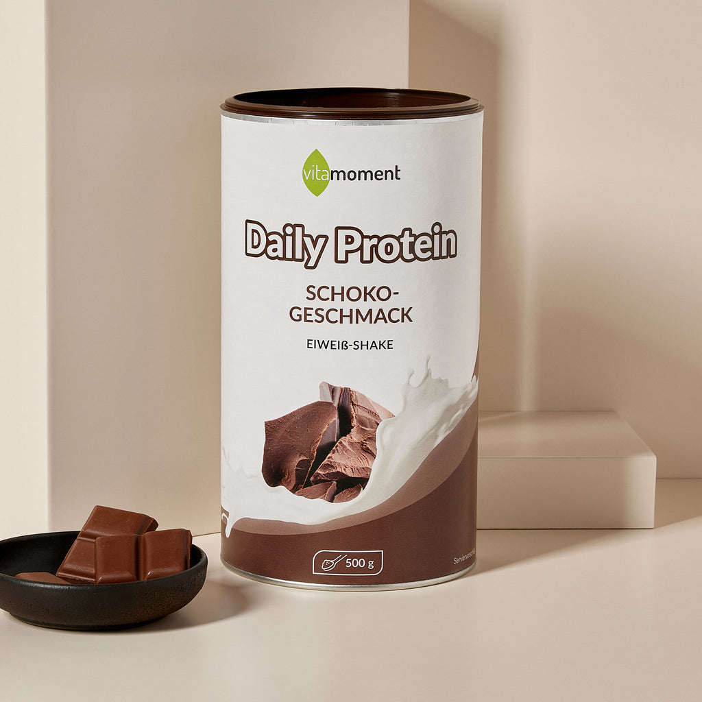 Daily Protein Shake - Schoko, 500g - VitaMoment Produkt