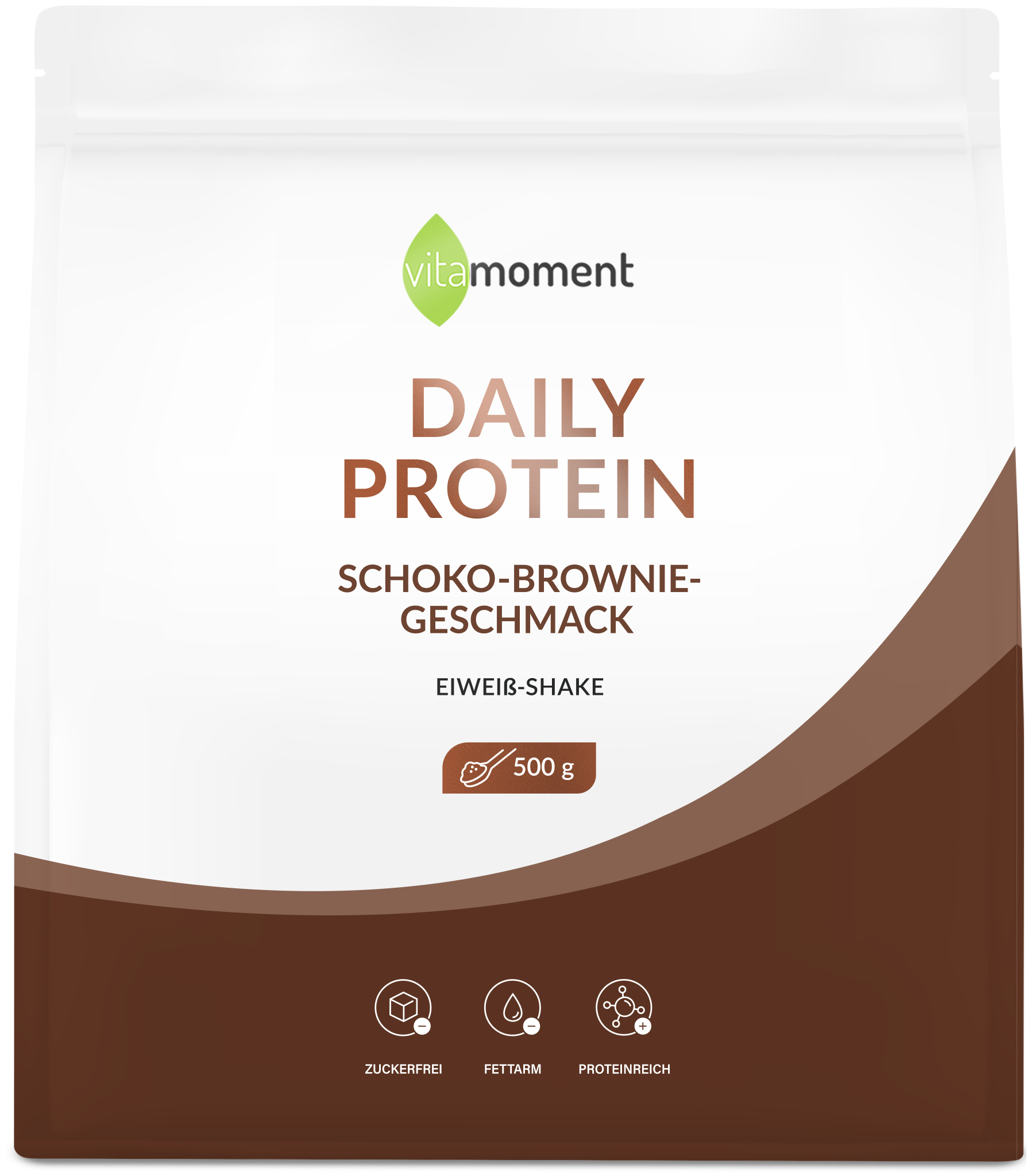 Daily Protein Shake - Schoko-Brownie, 500g - VitaMoment Produkt