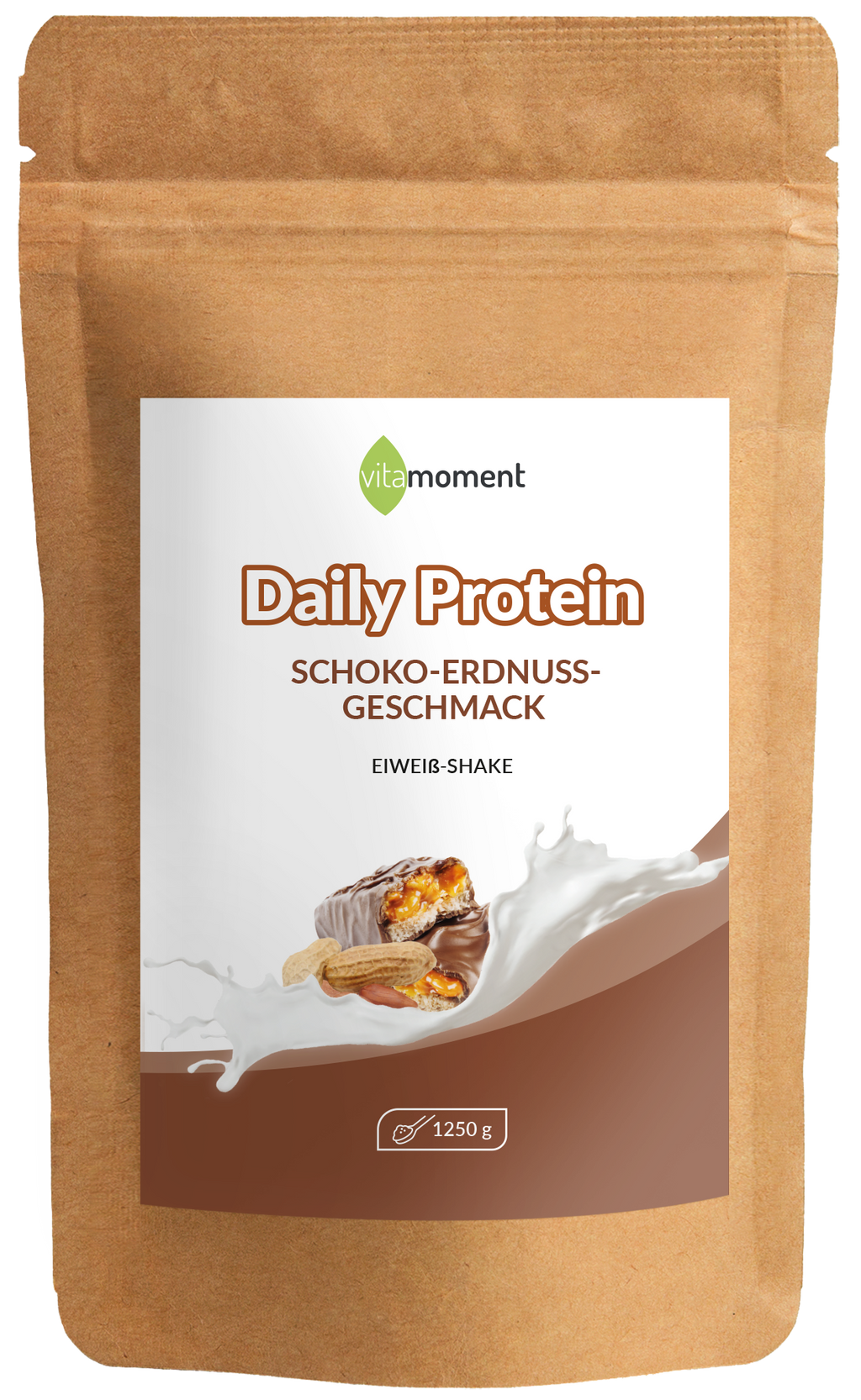 Daily Protein Shake - Schoko-Erdnuss, 1250g - VitaMoment Produkt