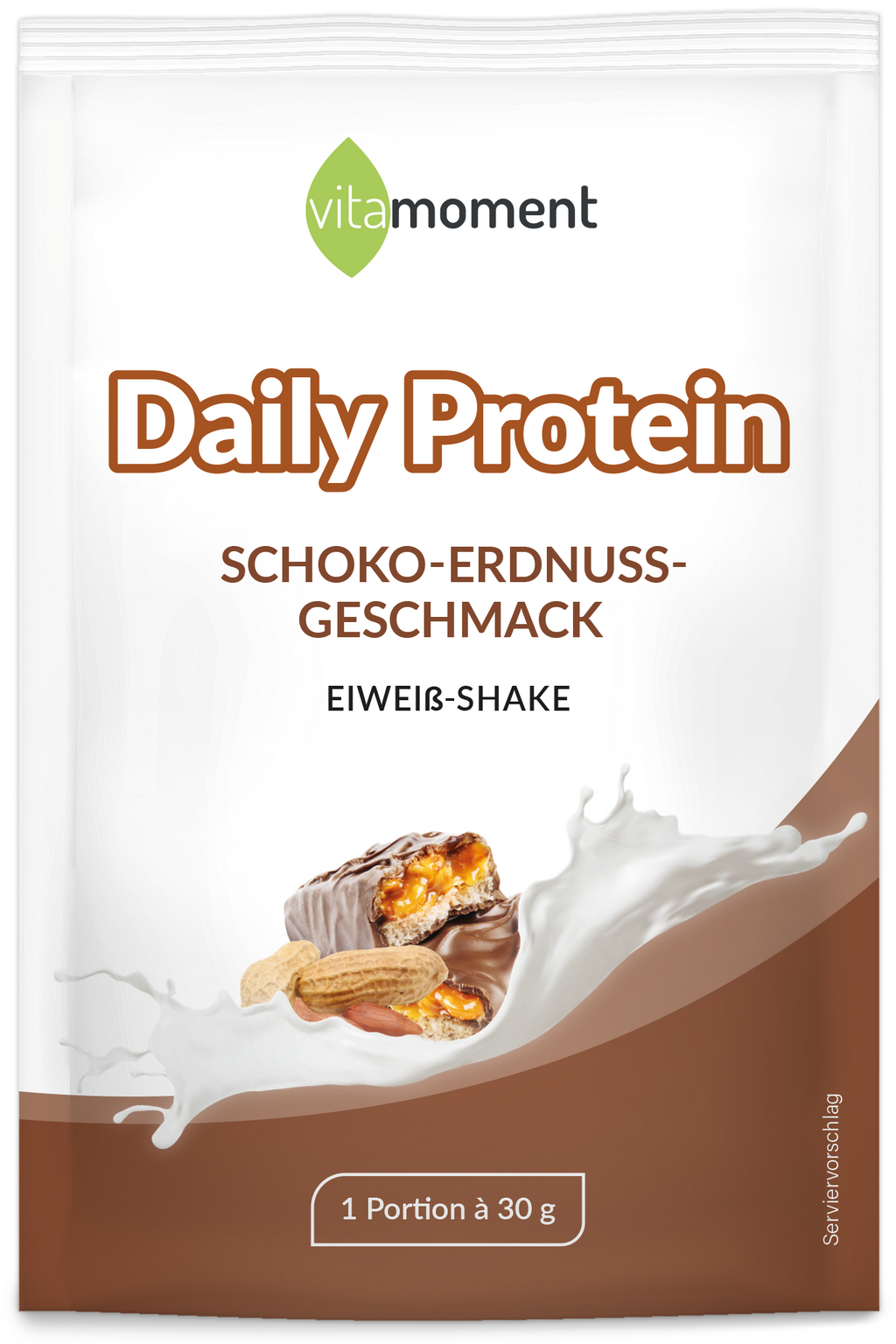 Daily Protein Shake - Schoko-Erdnuss, 30g (Probe) - VitaMoment Produkt