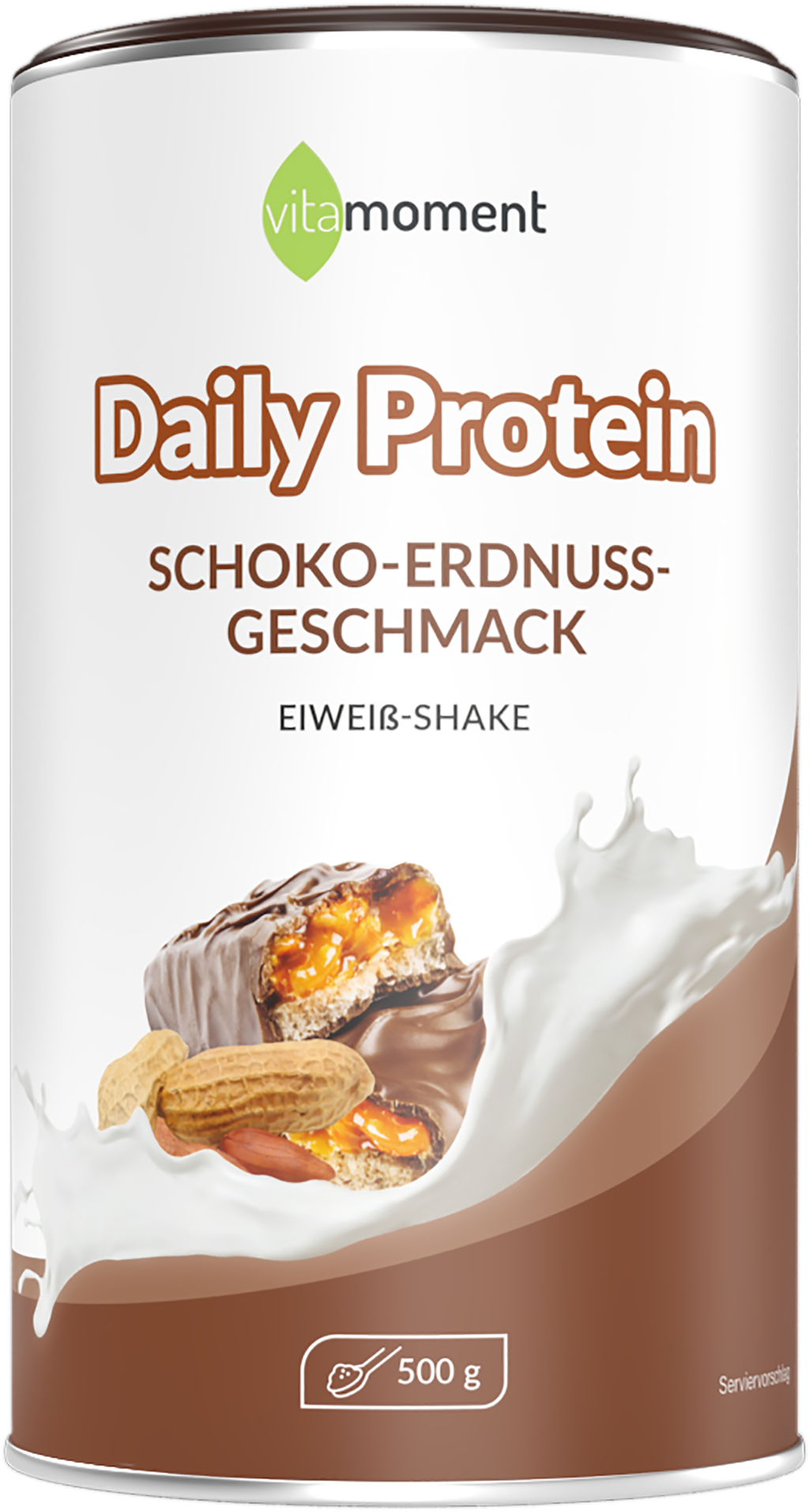 Daily Protein Shake - Schoko-Erdnuss, 500g - VitaMoment Produkt