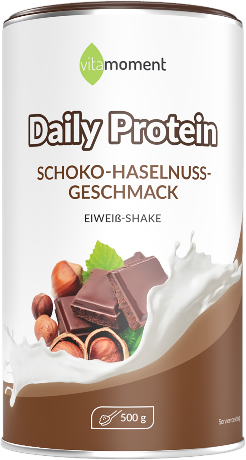 Daily Protein Shake - Schoko-Haselnuss, 500g - VitaMoment Produkt