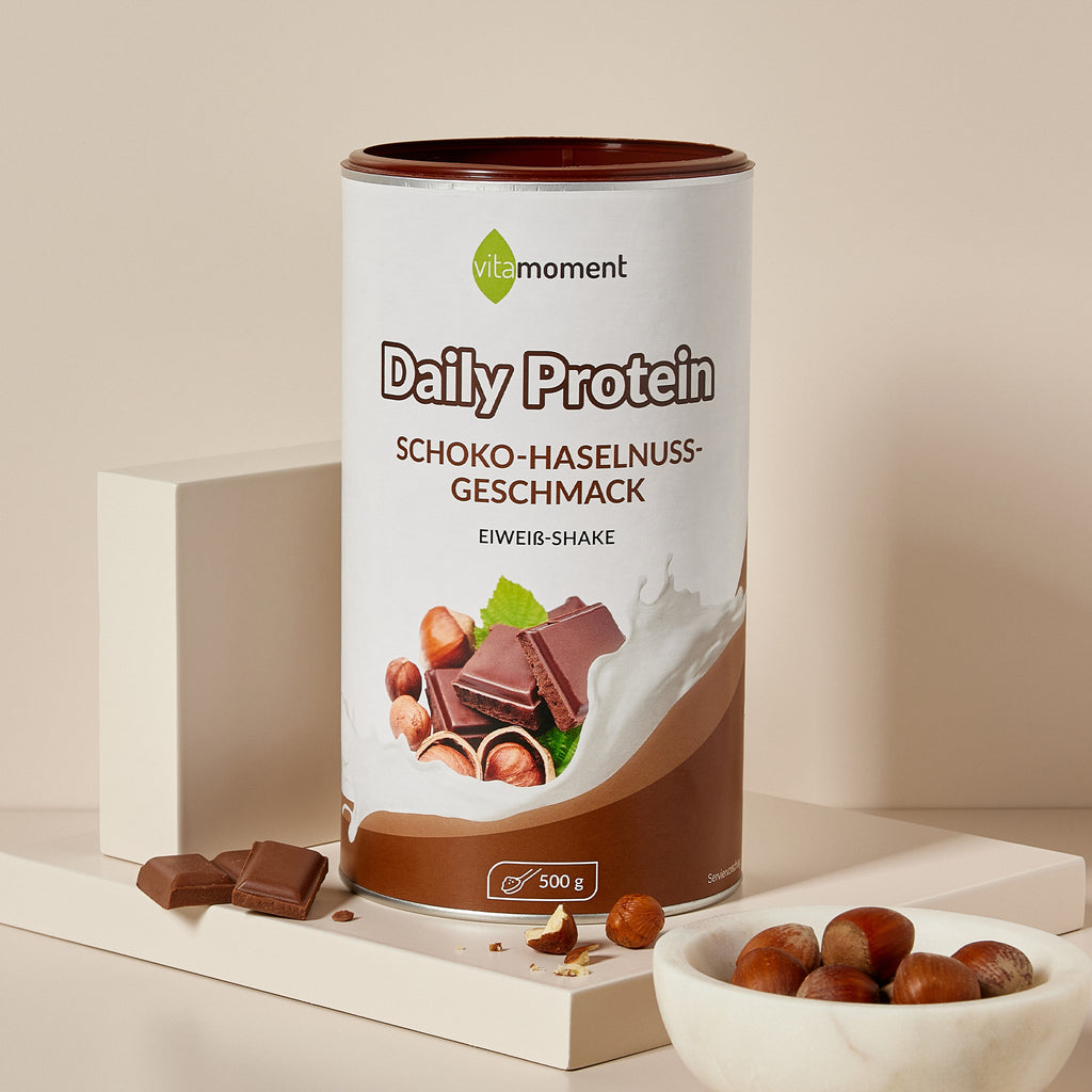 Daily Protein Shake - Schoko-Haselnuss, 500g - VitaMoment Produkt