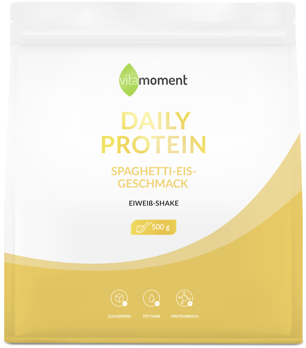 Daily Protein Shake - Spaghetti-Eis, 500g - VitaMoment Produkt
