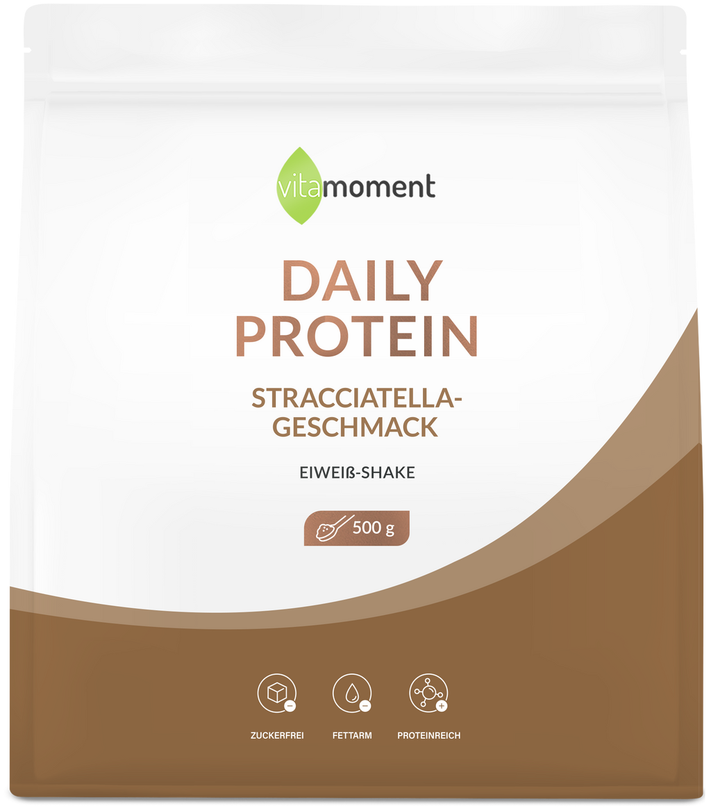 Daily Protein Shake - Stracciatella, 500g - VitaMoment Produkt