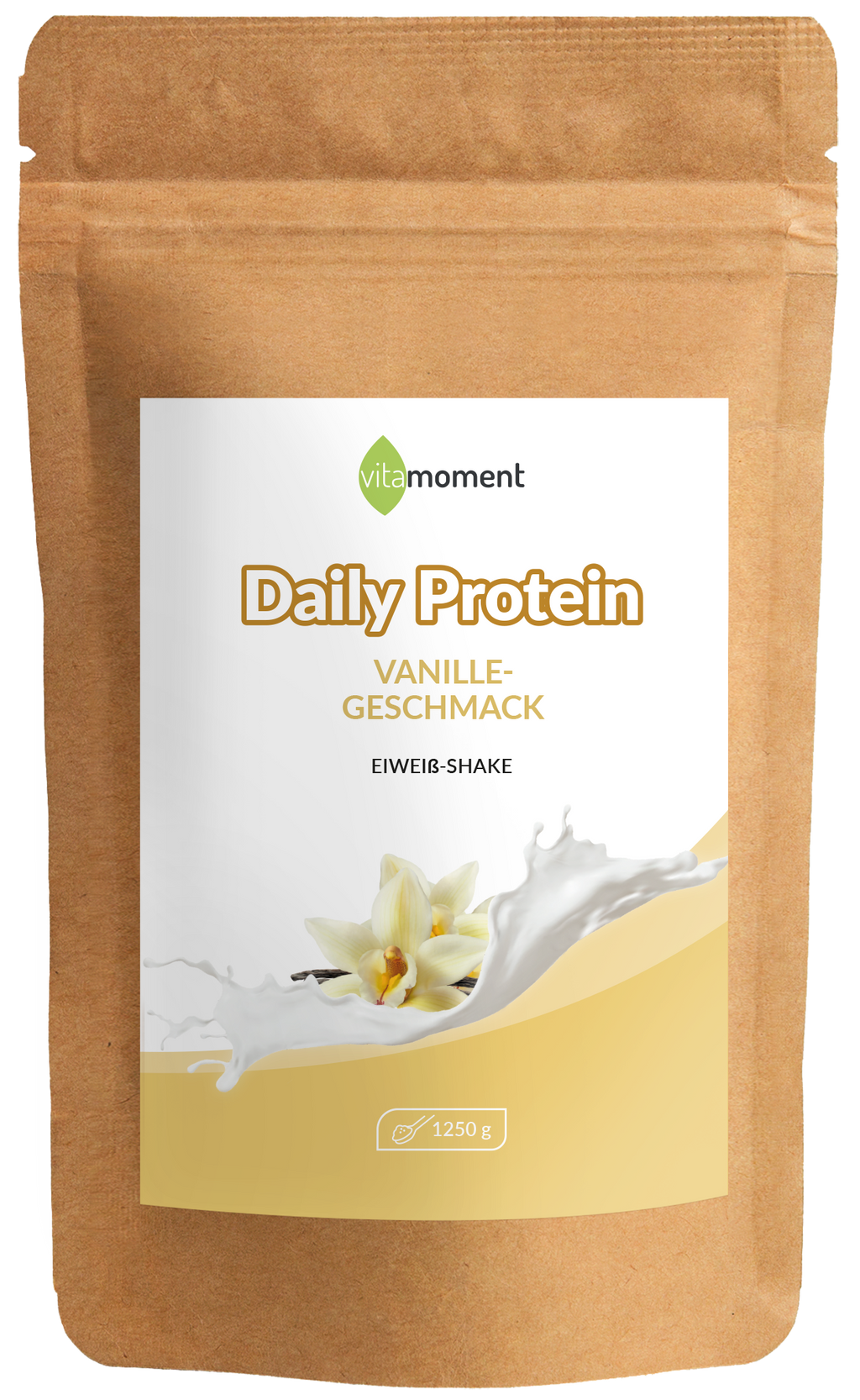 Daily Protein Shake - Vanille, 1250g - VitaMoment Produkt