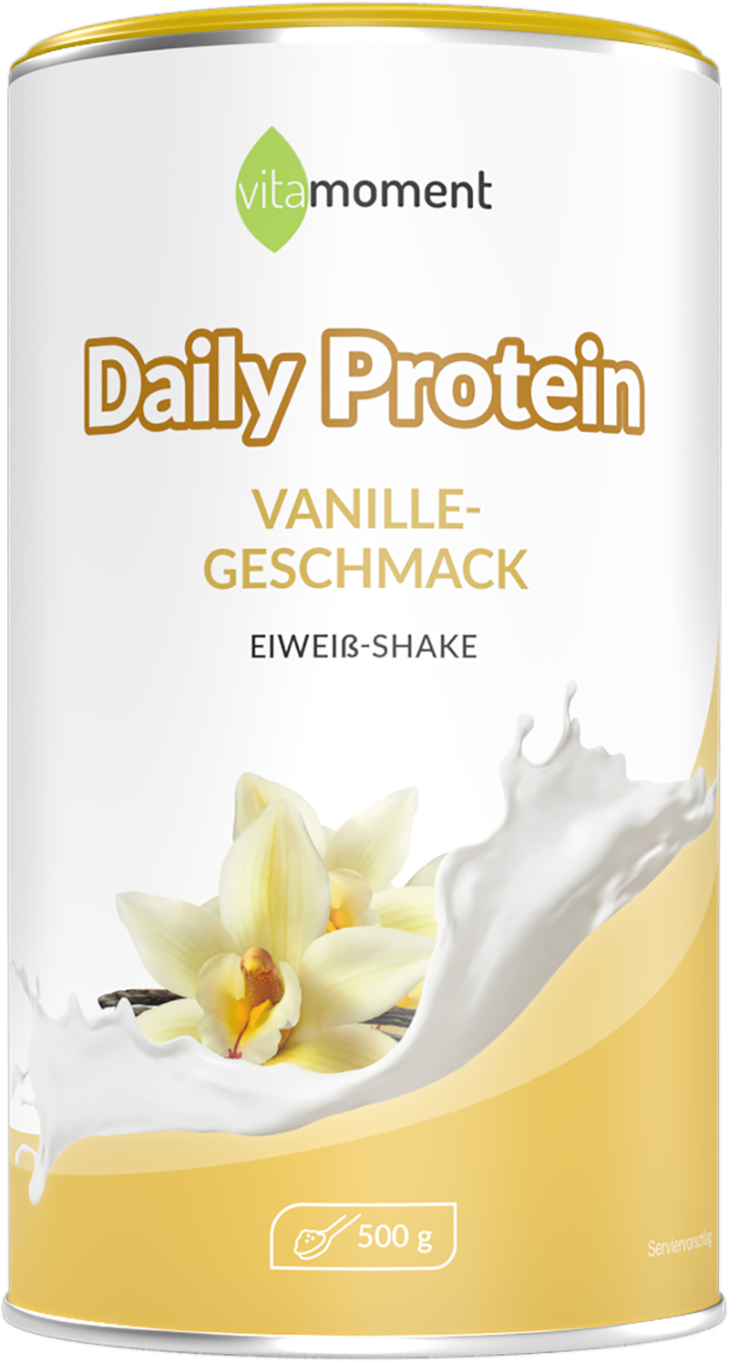 Daily Protein Shake - Vanille, 500g - VitaMoment Produkt