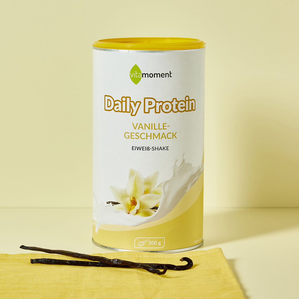 Daily Protein Shake - Vanille, 500g - VitaMoment Produkt