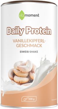 Daily Protein Shake - Vanillekipferl, 500g - VitaMoment Produkt