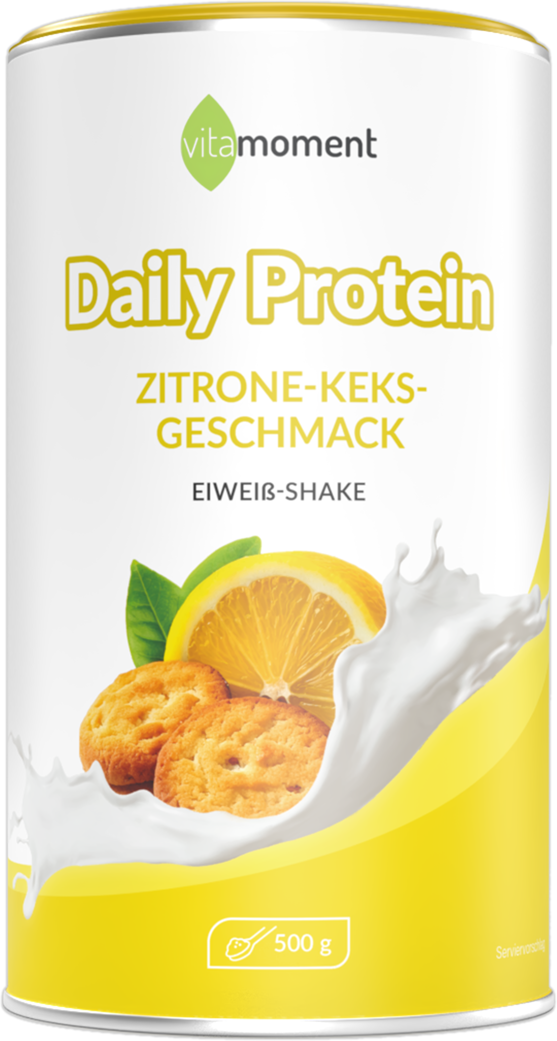 Daily Protein Shake - Zitrone-Keks, 500g - VitaMoment Produkt