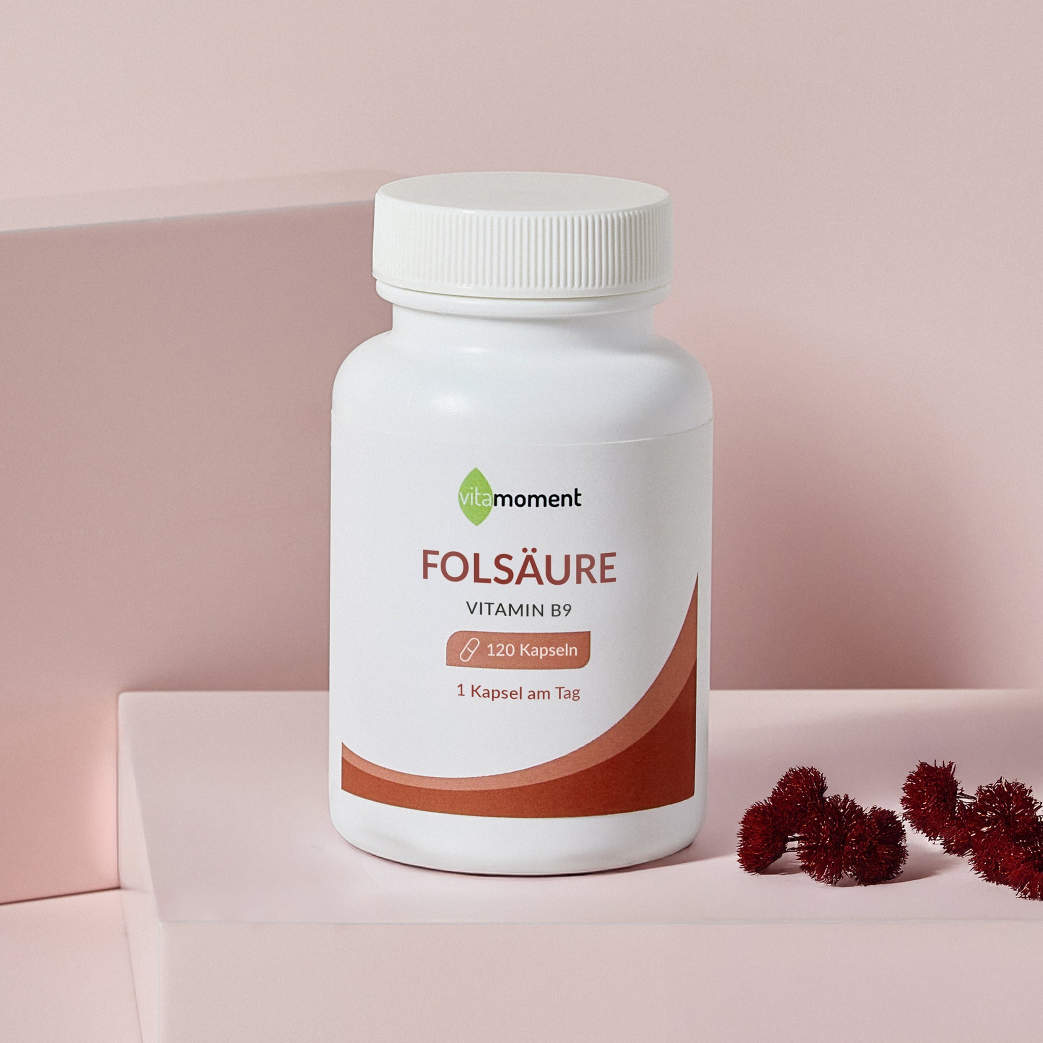Folsäure (Vitamin B9) - VitaMoment Produkt