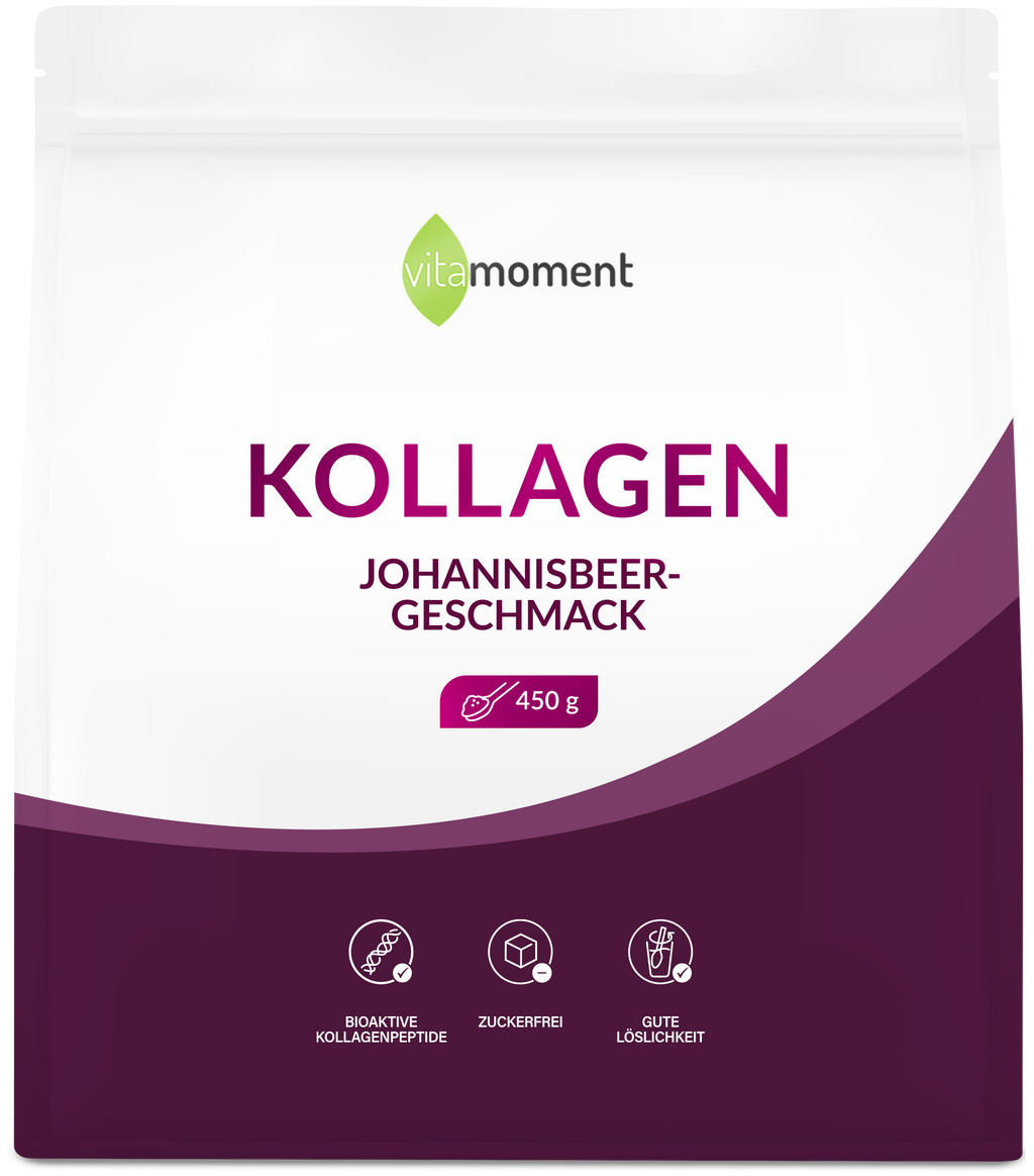 Kollagen - Johannisbeere, 450g - VitaMoment Produkt