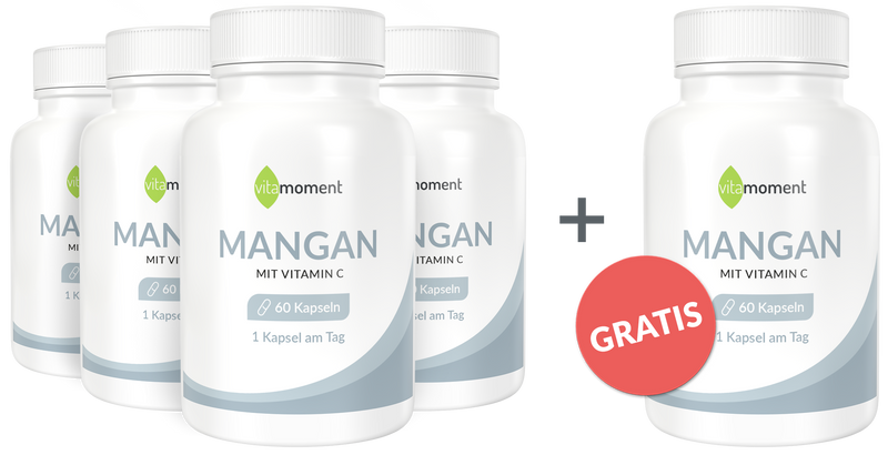 Mangan - Vorteilspaket 4+1 - VitaMoment Produkt