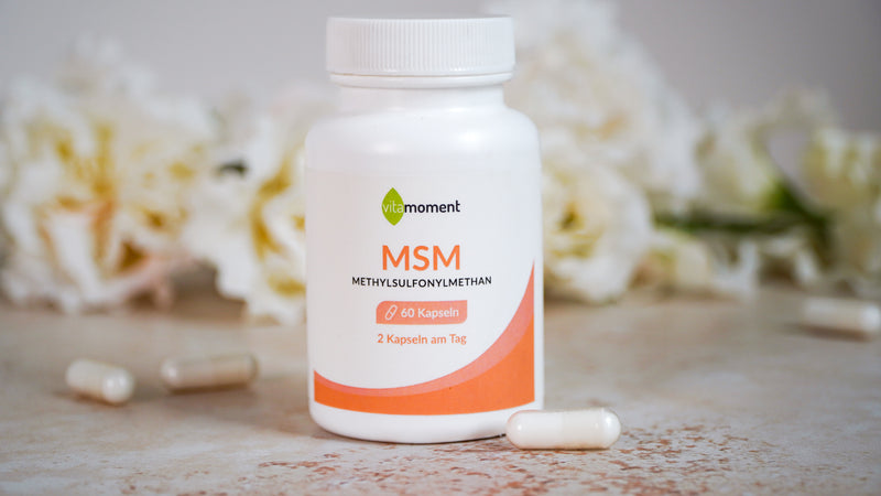 MSM (Methylsulfonylmethan) - VitaMoment Produkt
