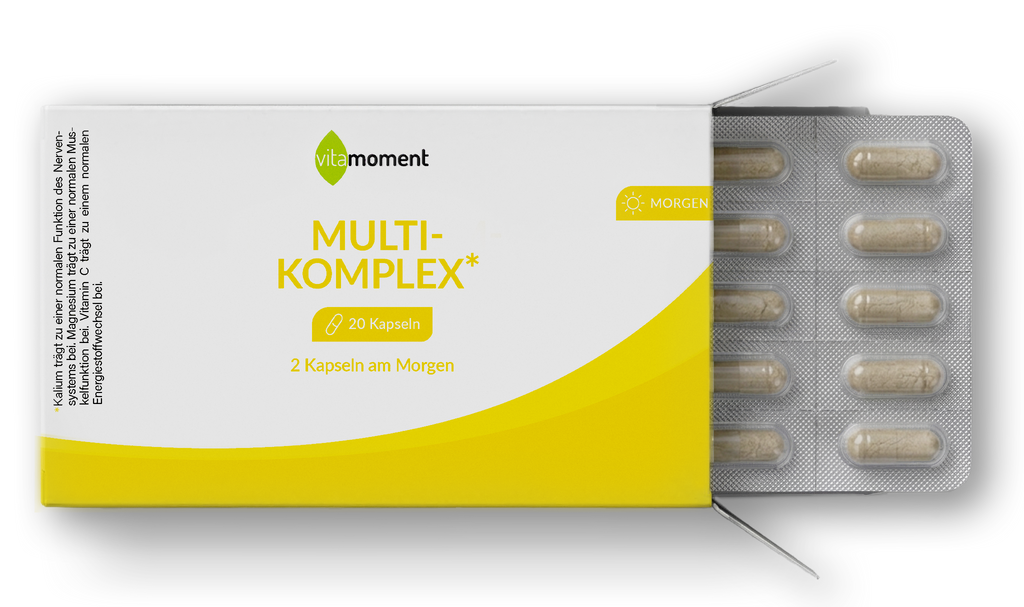 Multi-Komplex (Reisegröße) (morgens) - VitaMoment Produkt