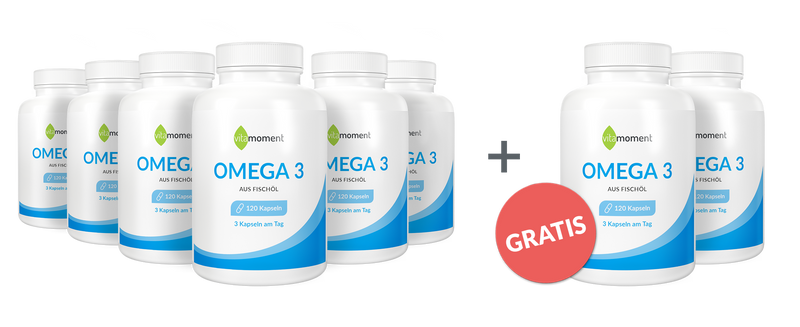 Omega 3 - Vorteilspaket 6+2 - VitaMoment Produkt