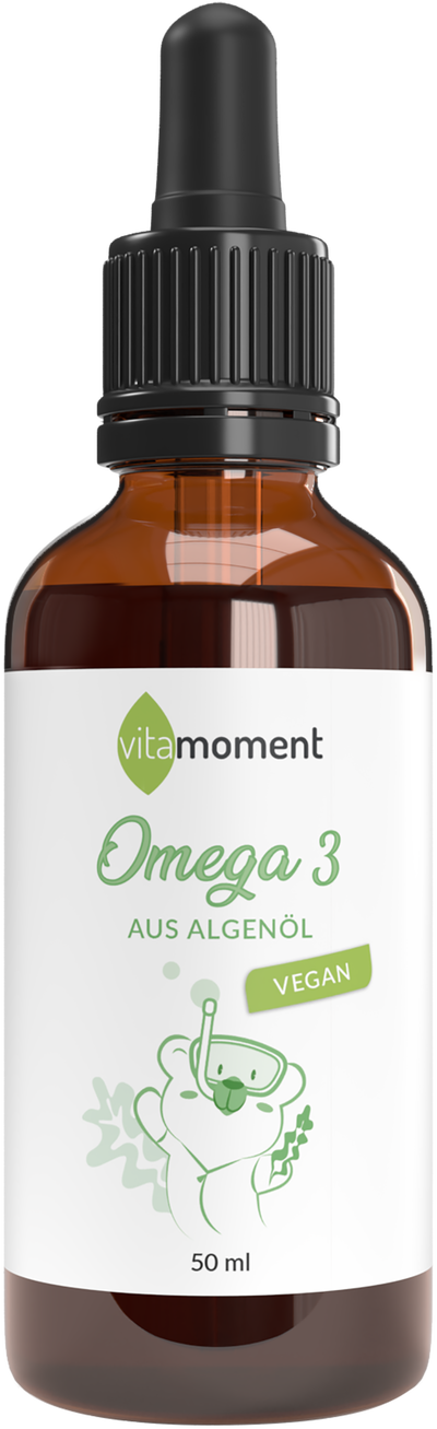 Omega 3 Öl Vegan Aus Algenöl 50 Ml Mit Dha Epa