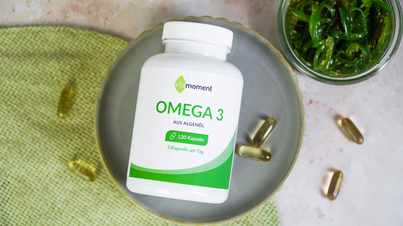 Omega-3-Fettsäuren: Omega 3 vegan aus Algenöl von VitaMoment