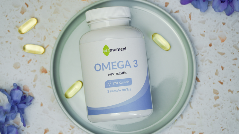 Omega-3-Fettsäuren: Omega 3 aus Fischöl von VitaMoment