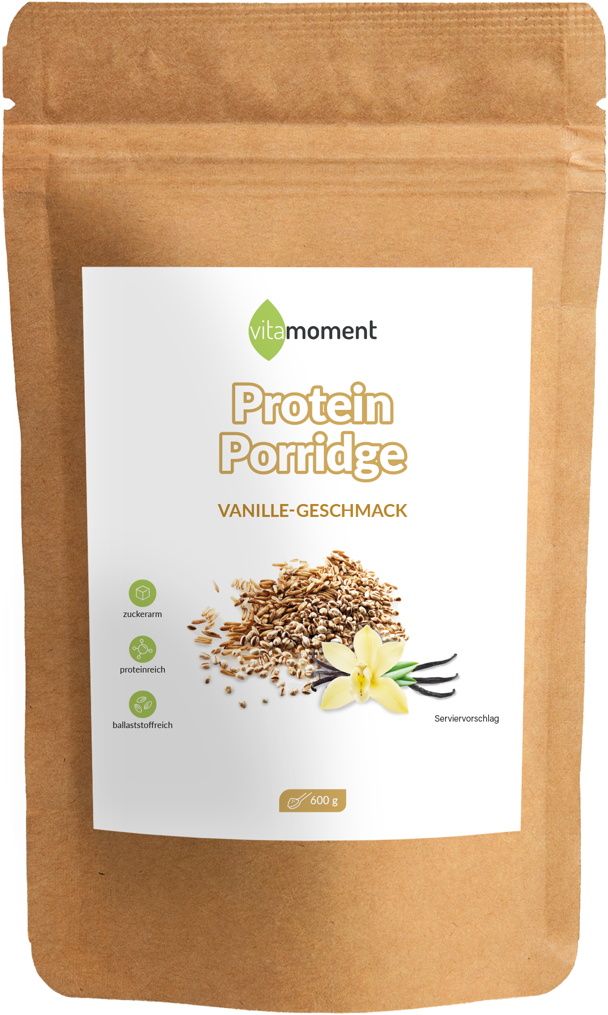 Protein Porridge - Vanille - VitaMoment Produkt