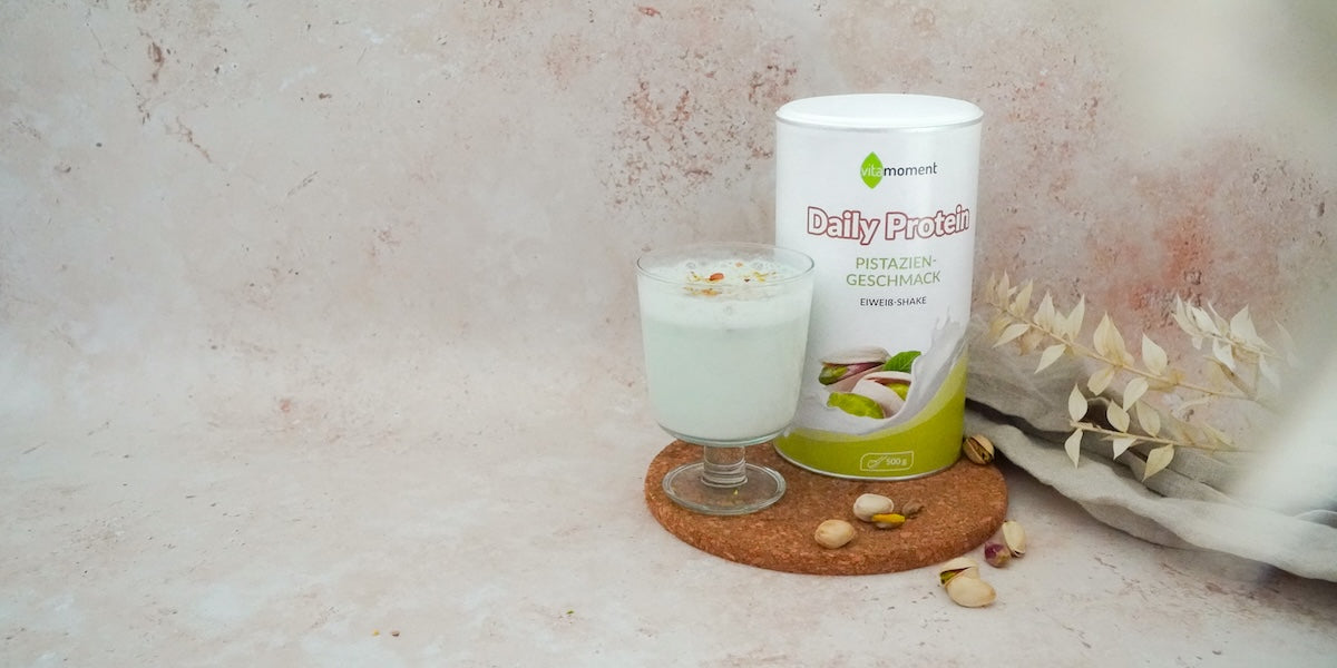 VitaMoment Abnehmhelfer: Daily Proteinshake Pistazie