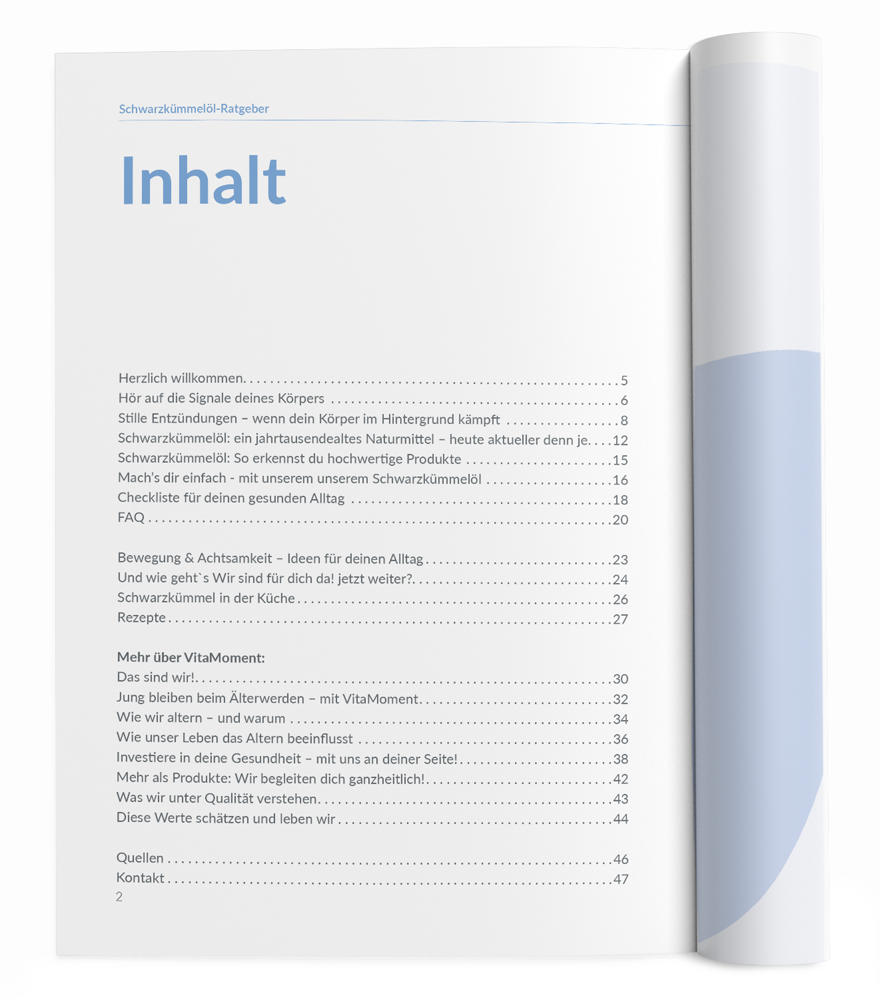 Schwarzkümmelöl-Ratgeber - VitaMoment Produkt