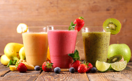 Bunte Smoothies