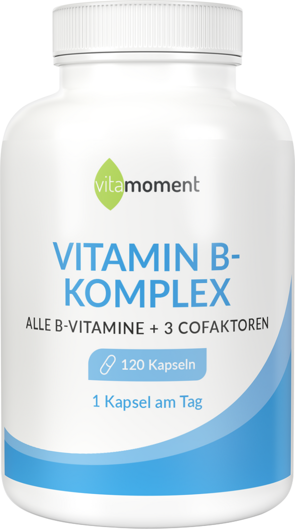VitaminBKomplex hochdosiert Kapseln (60 St.) vegan