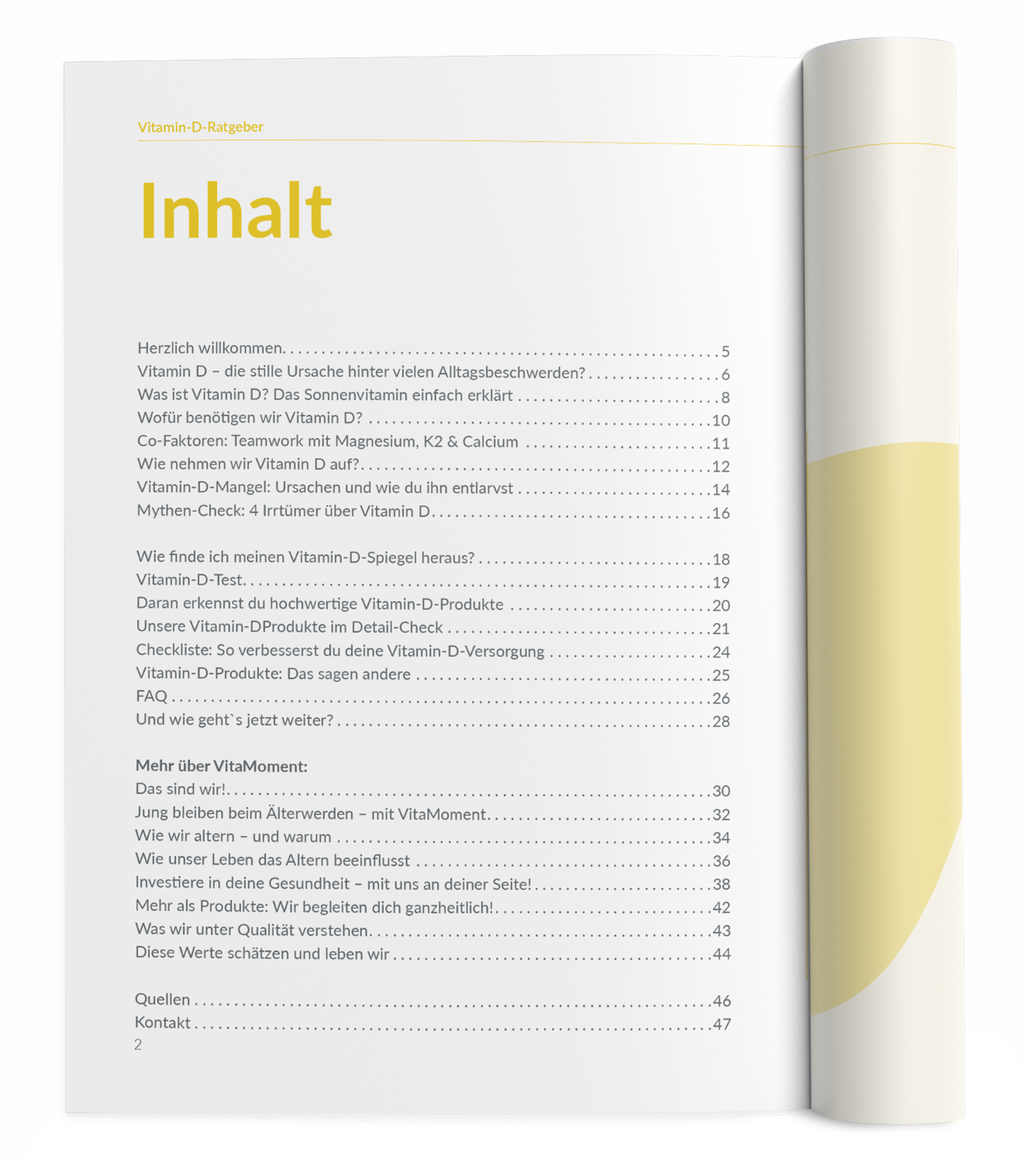 Vitamin D-Ratgeber - VitaMoment Produkt