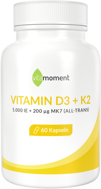 Vitamin D3+K2 - VitaMoment Produkt