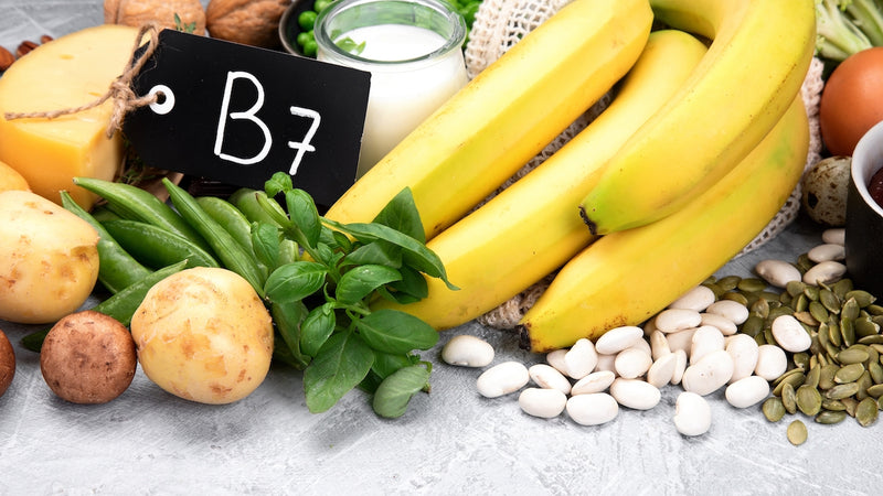 Lebensmittel mit Vitamin B7