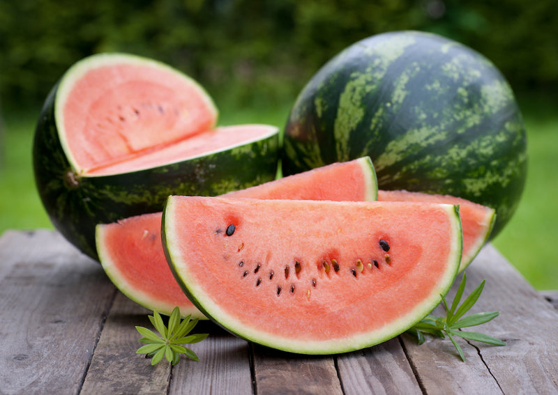 Tipps gegen Hitze: Aufgeschnittene Wassermelone