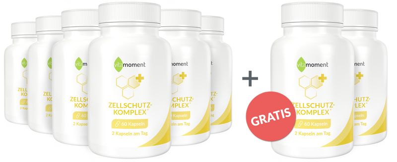 Zellschutz-Komplex - Vorteilspaket 6+2 - VitaMoment Produkt